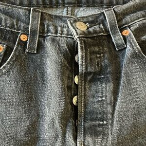 Levi’s 501 grey button fly W27 L26